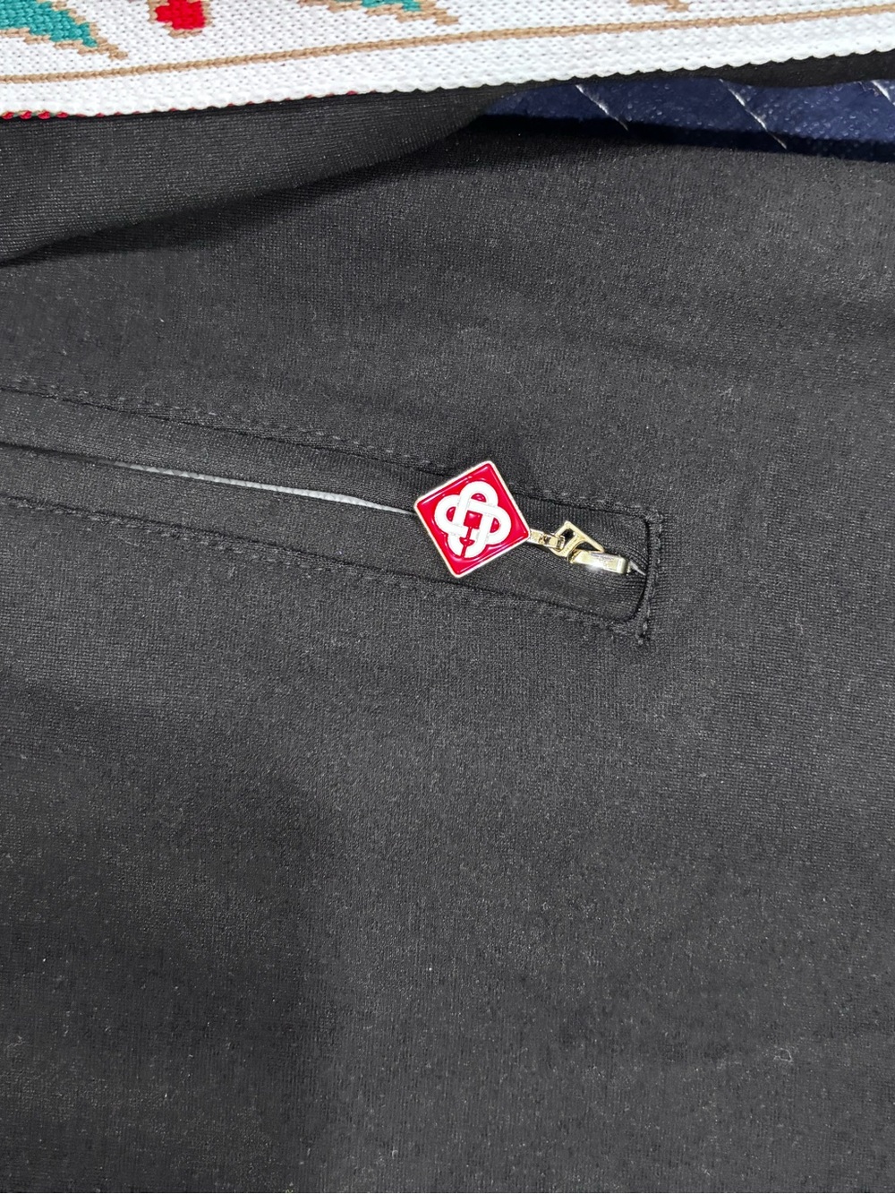 Casa Blanca tracksuit top and bottom Black and green with red - Picture 15 of 15
